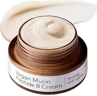 The Face Shop 8 Peptide Moisturizer, Vegan Mucin for Nourishing & Firming, Moisturizing Cream for All Skin Types, Korean Skin Care, 50 ml / 1.69fl. oz