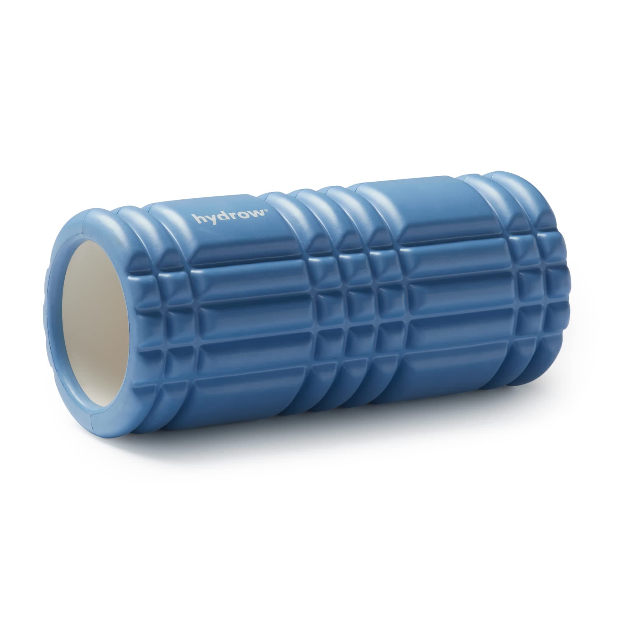 HydrowFoam Roller for Exercise, Deep Tissue Massage, Muscle Recovery - (13-Inch), Blue
