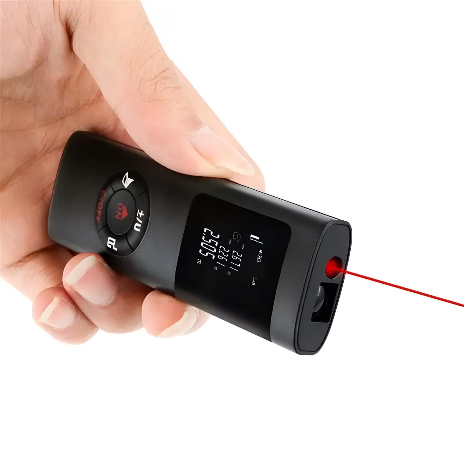 - XPR3SS 40m(131 Feet) Type-C Rechargeable Ultra Mini Compact Laser Distance Meter Range Finder Portable Digital Measuring Device.