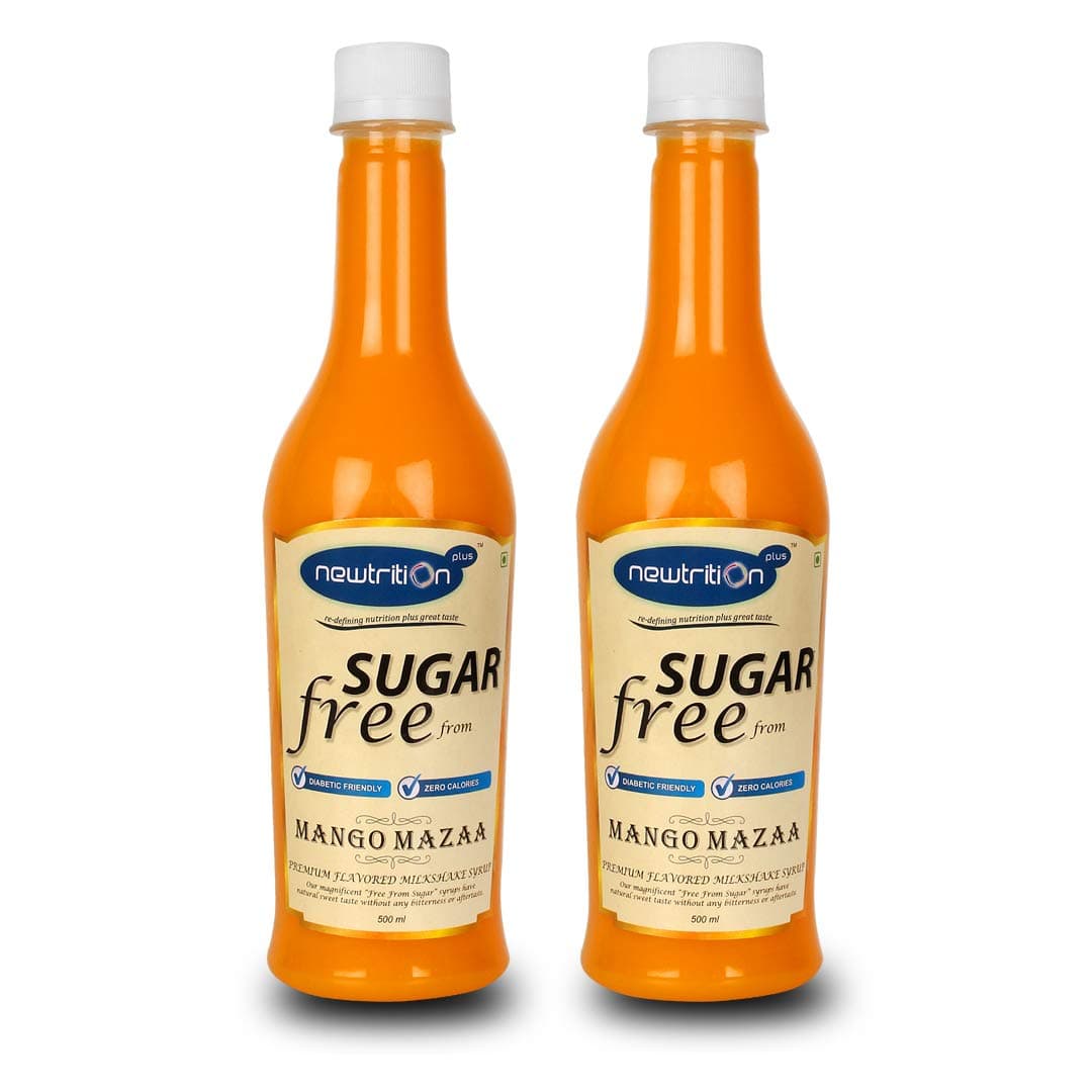 - Newtrition Plus Redefining Nutrition Sugar Free Mango Mixer Syrup (Pack of 2)