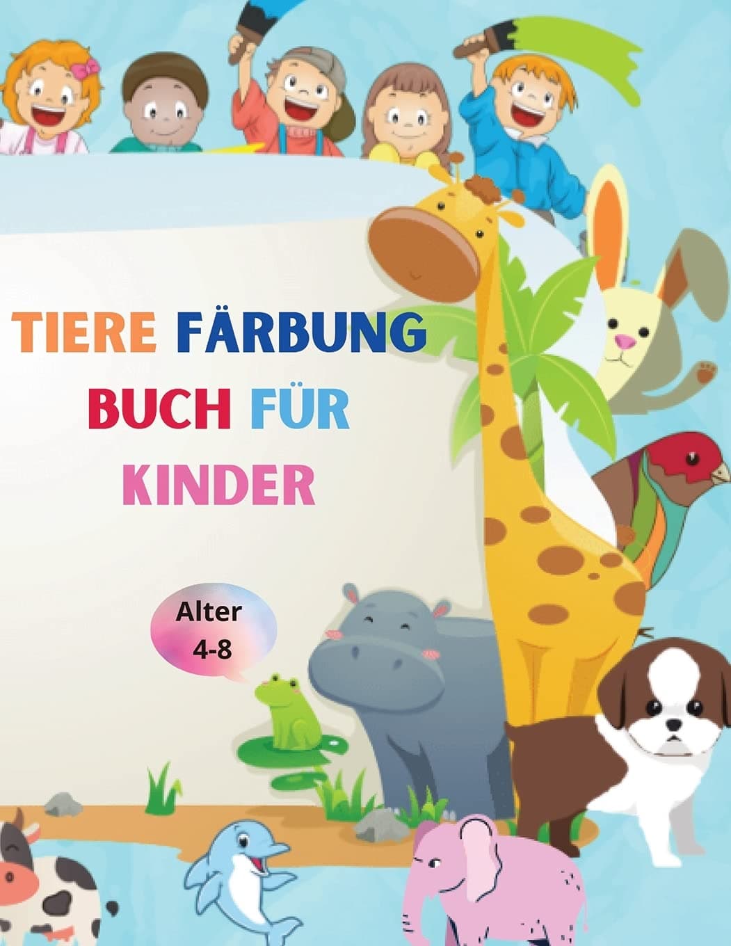 Tiere Farbung Buch fur Kinder
