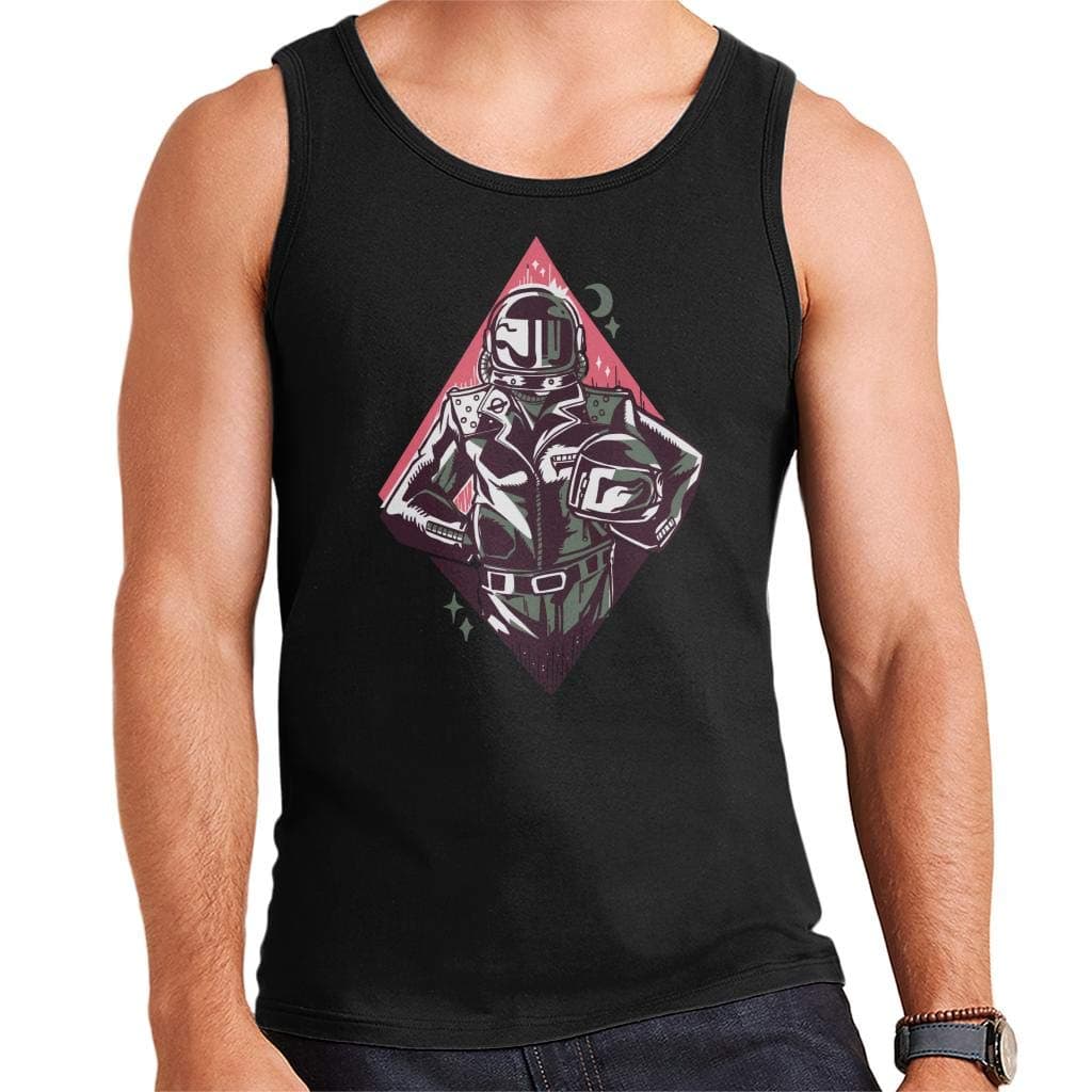 Space Biker Astronuat Men's Vest