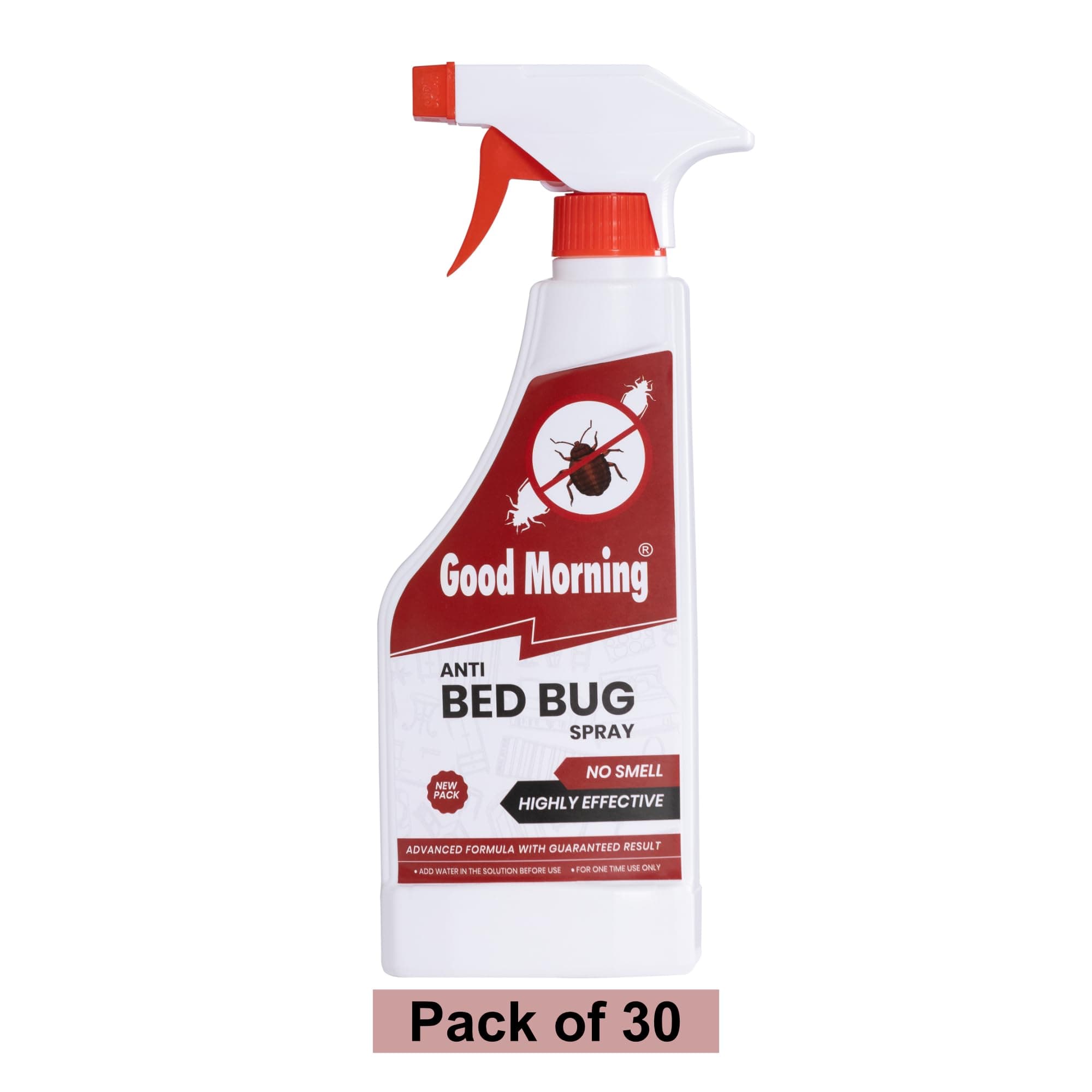 Bed Bug Killer Concentrate 40ml (Makes 400ml) | Bed Bug Control for Home & Commercial Use | Pack of 30