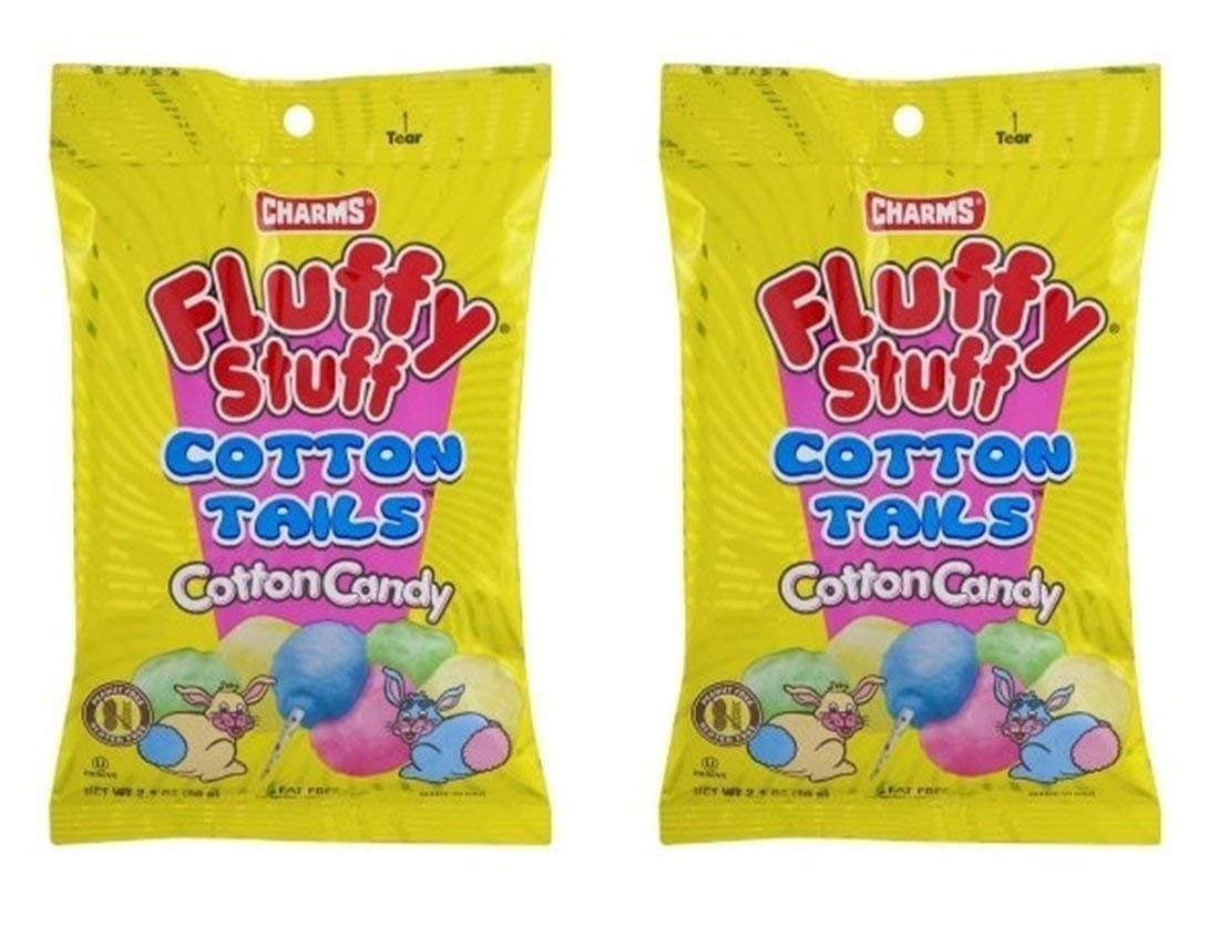 Fluffy Stuff Cotton Candy, 2.1 oz, Pack of 2