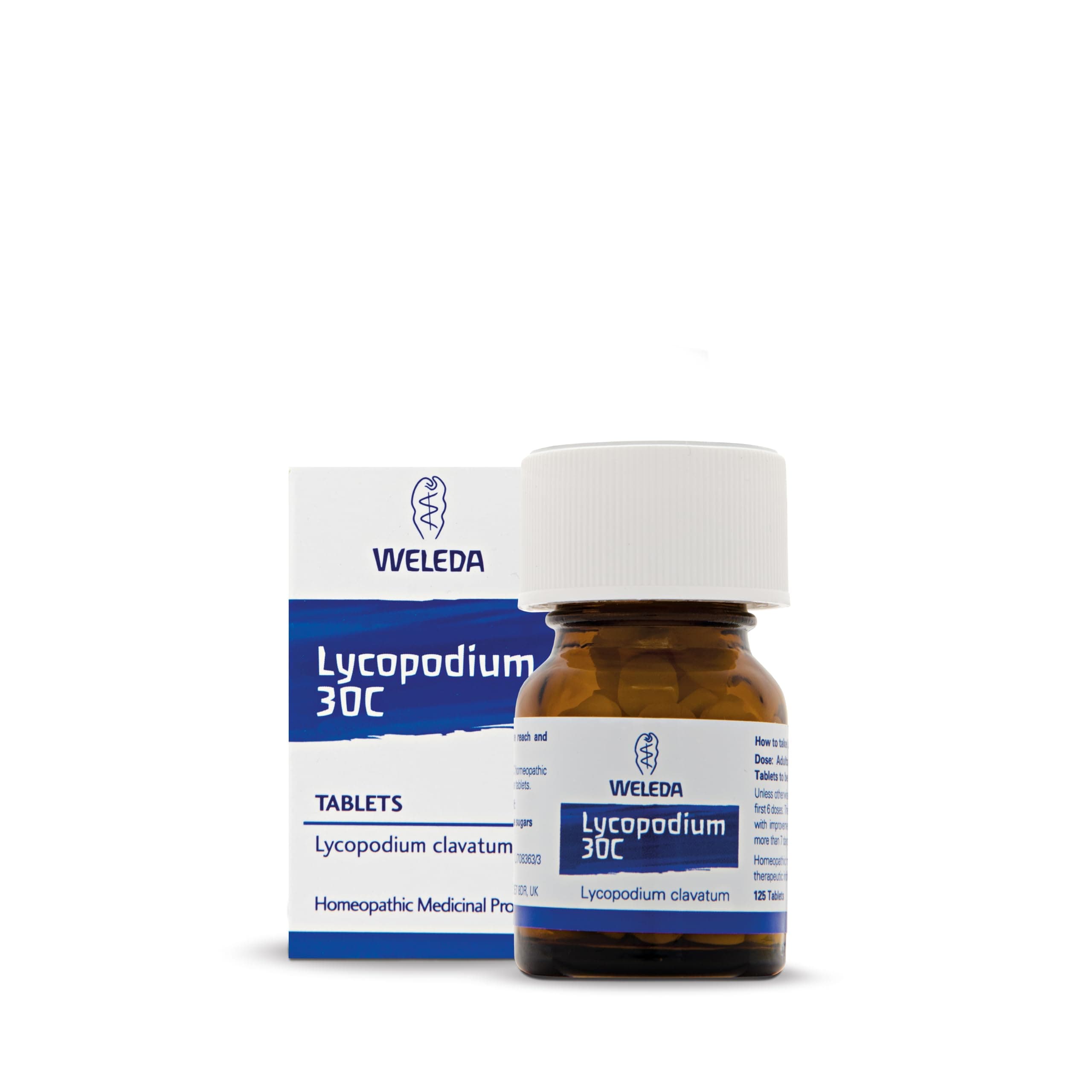 Weleda Lycopodium 30C, Pack of 125 Tablets