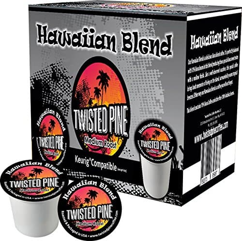 Twisted Pine Coffee Hawaiian Blend Single Serve - 12 ct
