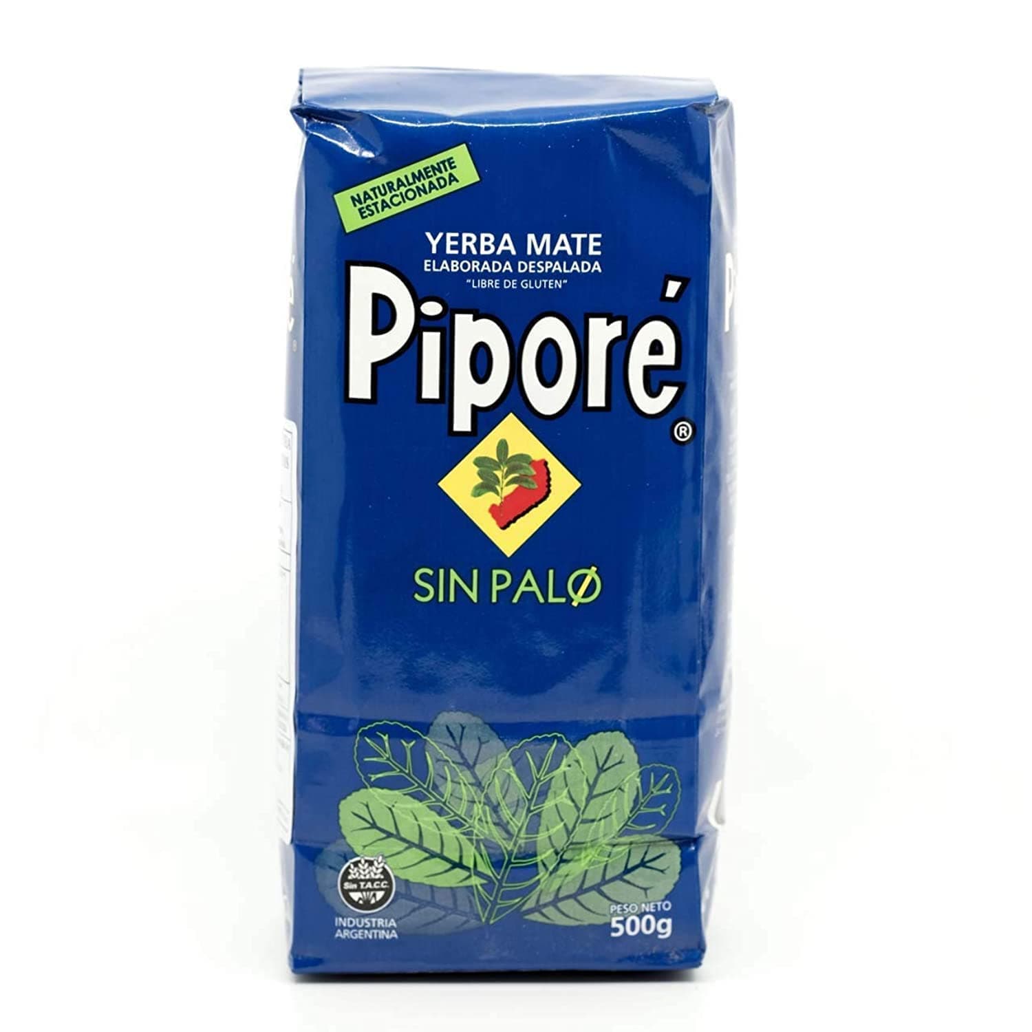 Yerba Mate Despalada Packet Organic Original Hot and Cold Tea Gluten Free Gives Energy Improves Strength Immune System Unique Flavour (1 Packet, 500 Grams)