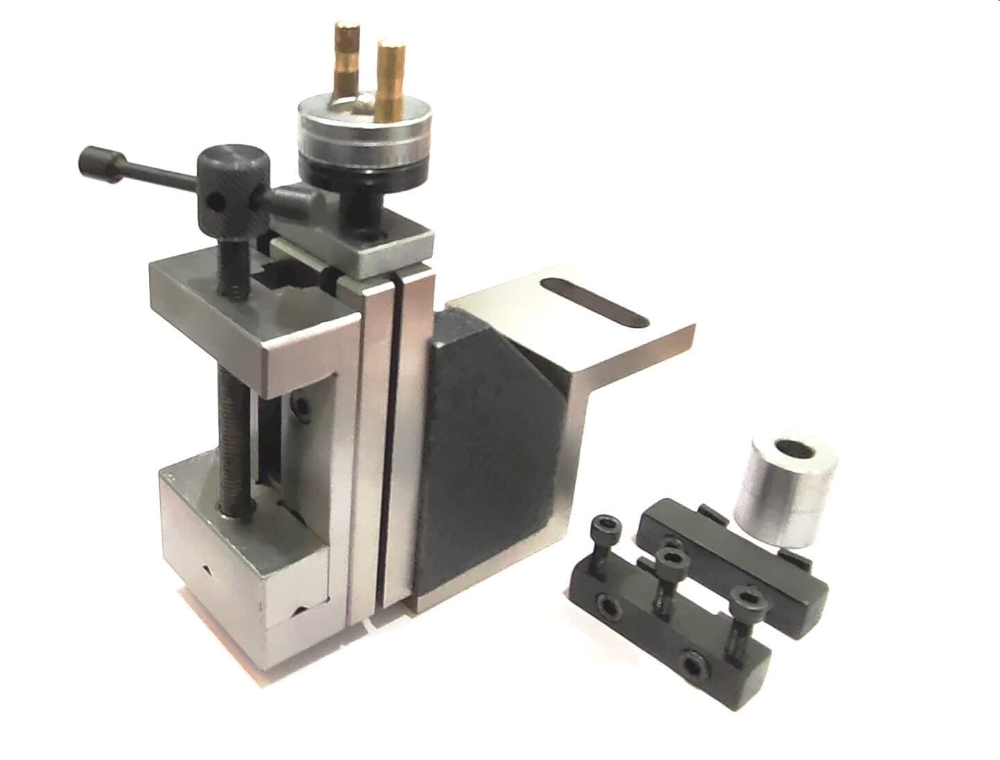 Quality Milling Slide Combo For 7 x 14 Mini Lathes- Direct Mounting ((Milling Slide, Z Angle Plate & 2'' Steel Vice))
