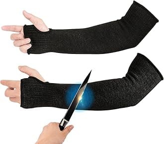 lovyoCoCo Arm Sleeves Arm Protectors Cut Heat Burn Resistant Sleeve,Anti Abrasion for Thin Skin and Bruising Garden Kitchen Farm