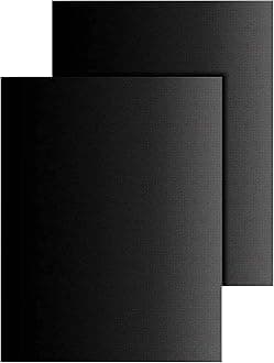 Heavy Duty Oven Liner， Teflon Liner BBQ Grill Mats for Toaster Ovens, Dishwasher Safe, Best Oven Mat for Bottom of Oven(2 Pack,40 * 33cm)