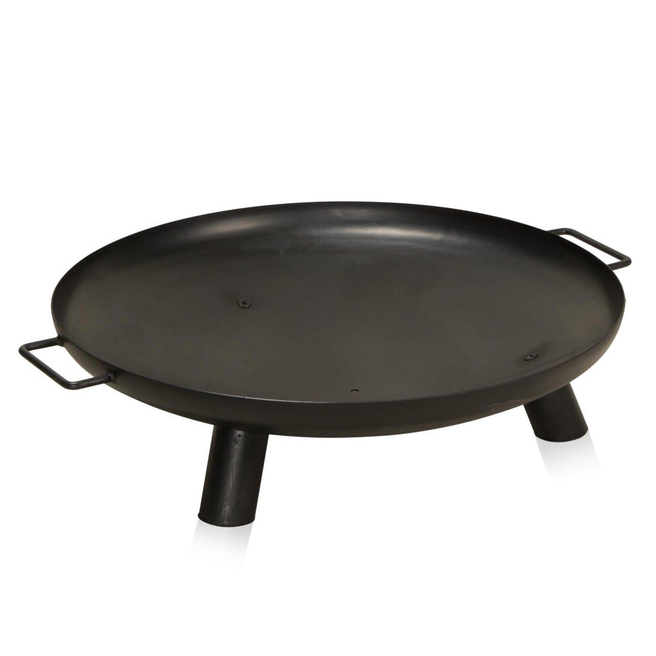 DECORAS Fire Pit VANCOUVER Steel, Fire Bowl, Round Fire Pit, Brazier for Garden, Patio and Outdoor