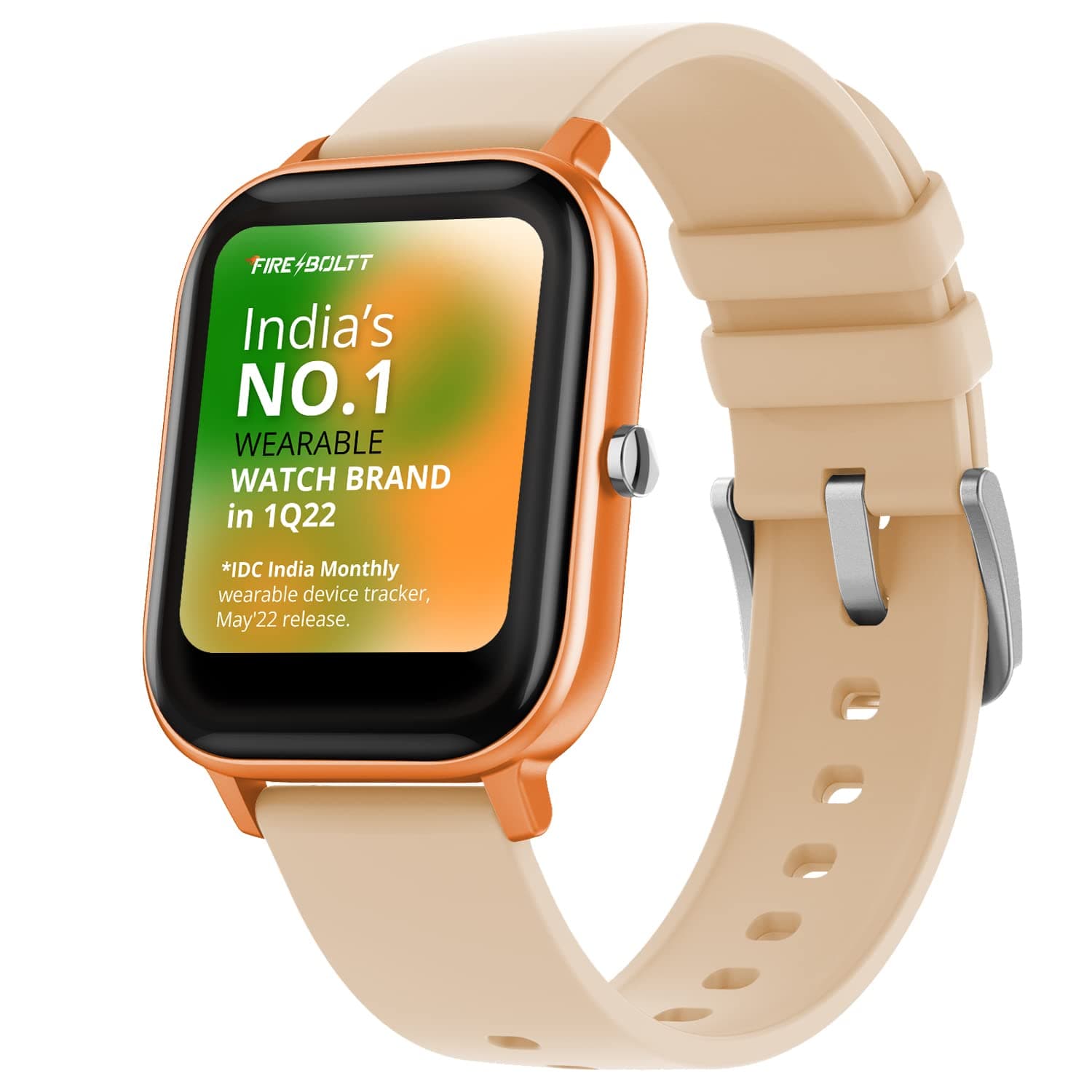 Spo2 Full Touch 3.56 Cm (1.4 Inch) Smart Watch 400 Nits Peak Brightness Metal Body 8 Days Battery Life With 24 * 7 Heart Rate Monitoring Ipx7 With Blood Oxygen, Fitness, Sports (Gold)