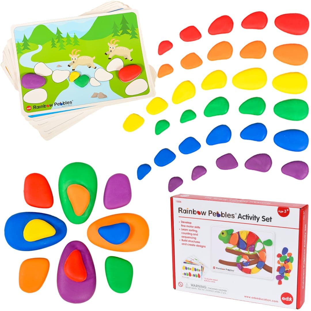 Rainbow Pebbles Activity set