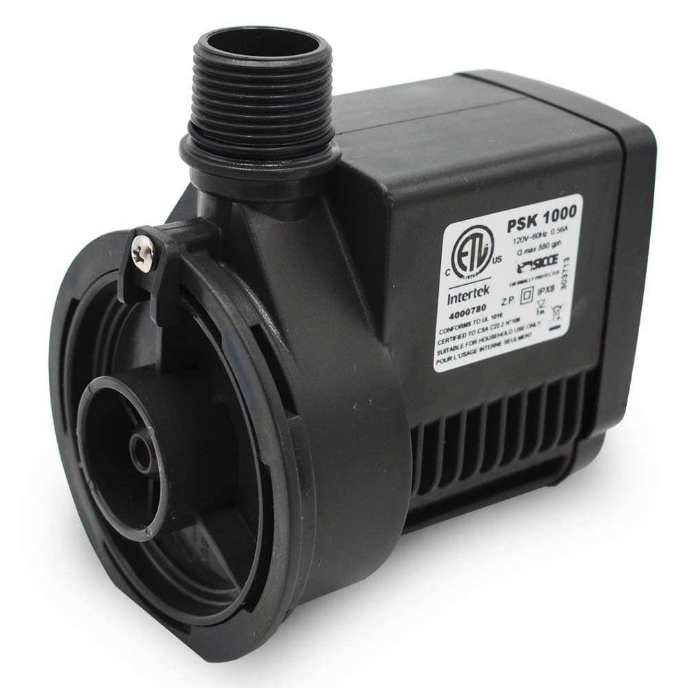 PSK 1000 Replacement Skimmer Pump 264 GPH (air) | Designed for Saltwater Aquarium Marine Use in Protein Skimmers | Silent Operation, Low Heat, Maximum Efficiency & Reliability
