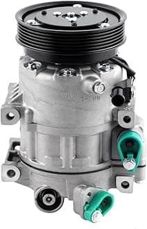 Car A/C Compressor Fit for Hyundai Azera Santa Sonata 2006-2012 for KIA Amanti Magentis Optima Sorento 06-13 Automotive Replacement AC Compressor 977012B300 A/C Compressor for Car CO 10916C
