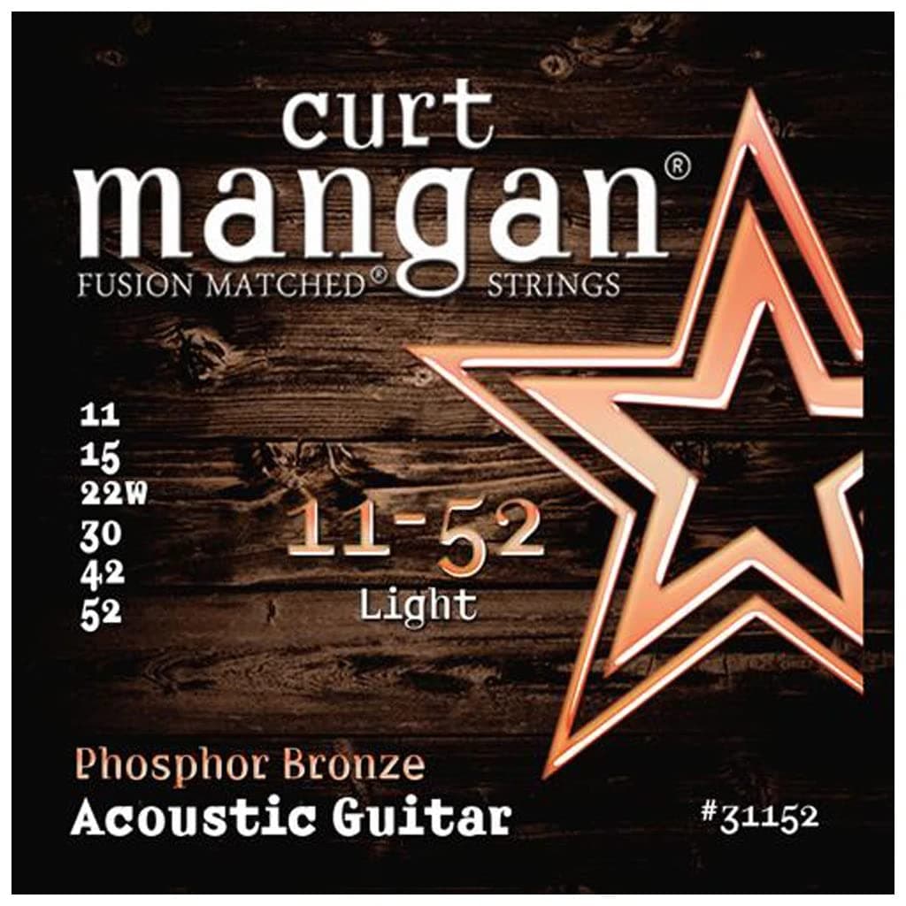 Curt ManganFusion Matched Phosphor Bronze Acoustic Strings (11-52)