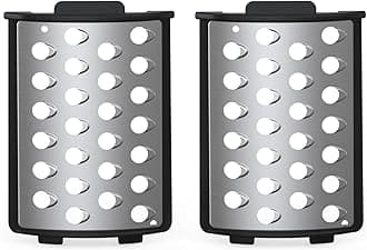 Electric Cheese Grater Attachments, Grinding Blade, Grind Cheese,Nuts, Peanuts, Oreos And Other Ingredients (1 Pair)