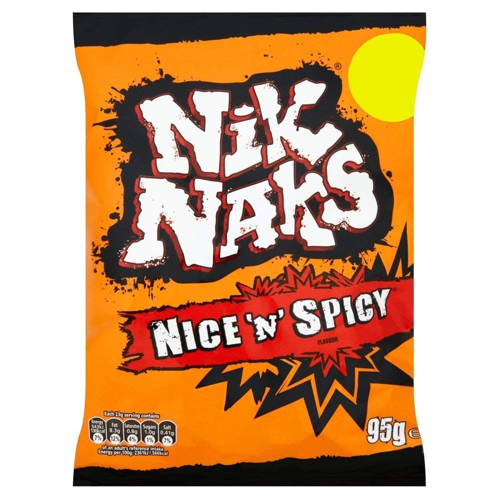 (12 Pack) Nik Naks Nice & Spicy - 95g