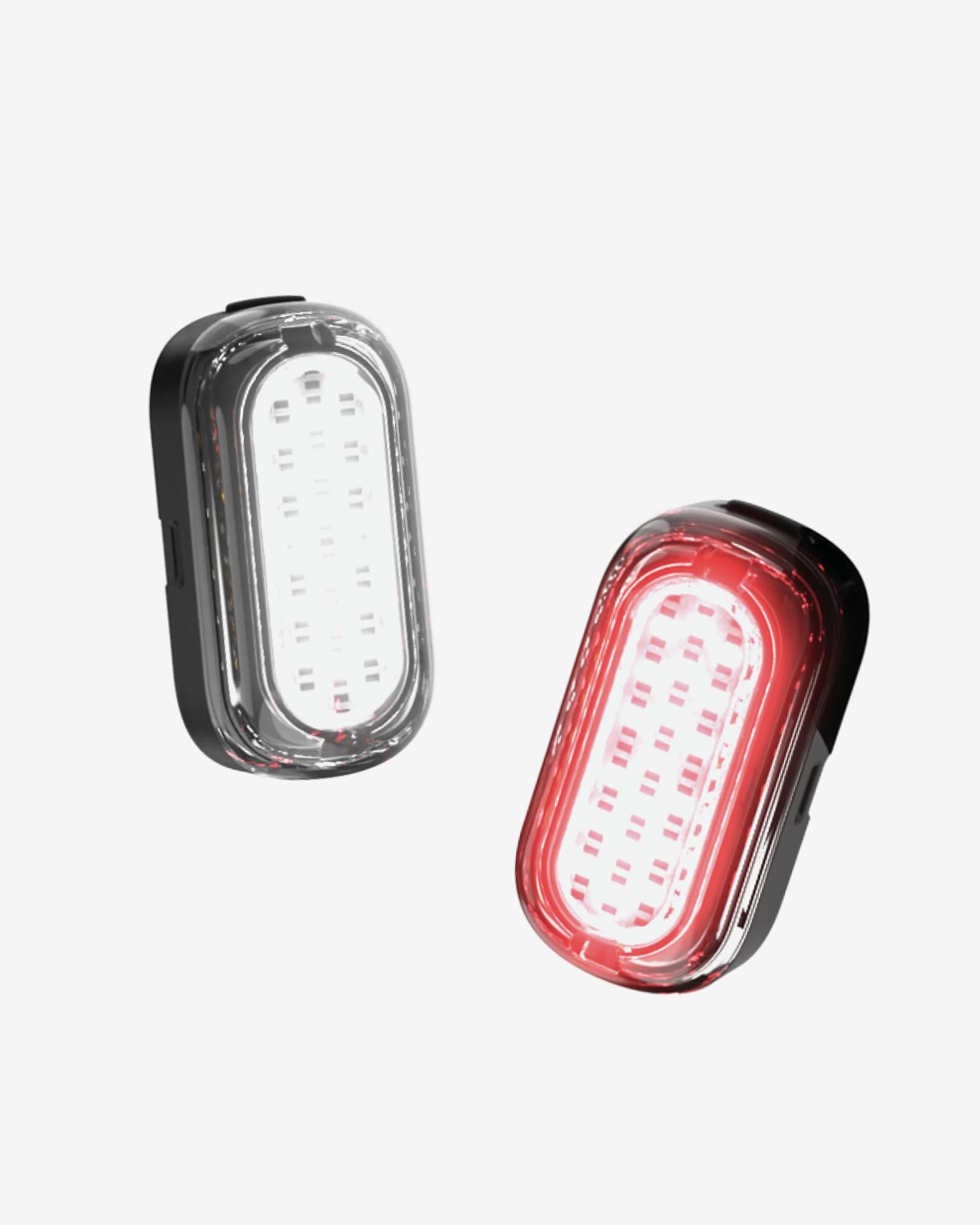 Firefly Mini Smart Bike Light System,Sync Turn Signal & Brake Lights, Rechargeable LED Front & Rear Lights with Custom Brightness, Flash Patterns, Bicycle Accessories for Night Riding