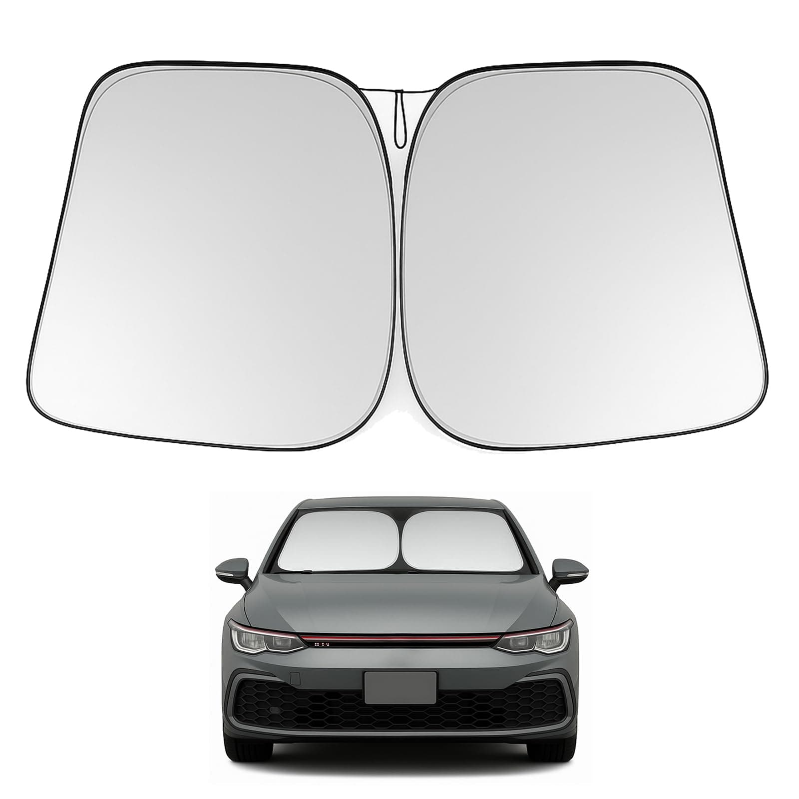 Proadsy Windshield Sunshade for Volkswagen Golf