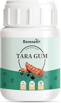 Benosen Tara Gum Powder 4 oz - Plant Based Thickener for Ice Cream, 56 Servings, Vegan Kosher