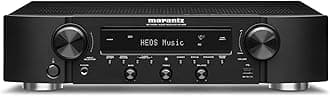 Marantz NR1200 AV Receiver, 2-Channel Home Theater Amp, Wi-Fi, Bluetooth, Heos + Alexa, Immersive Movies, Music & Gaming, Auto Low Latency Mode for Xbox One, Smart Home Automation