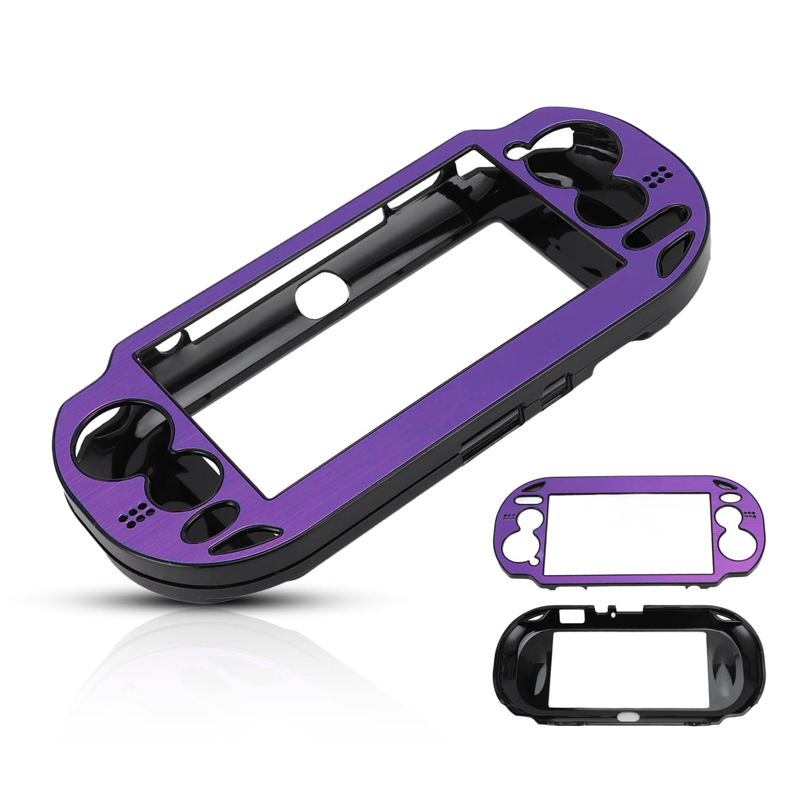 Game Console Metal Case for PS VITA 1000 Console Replacement Aluminum Alloy Protective Hard Case (#3)