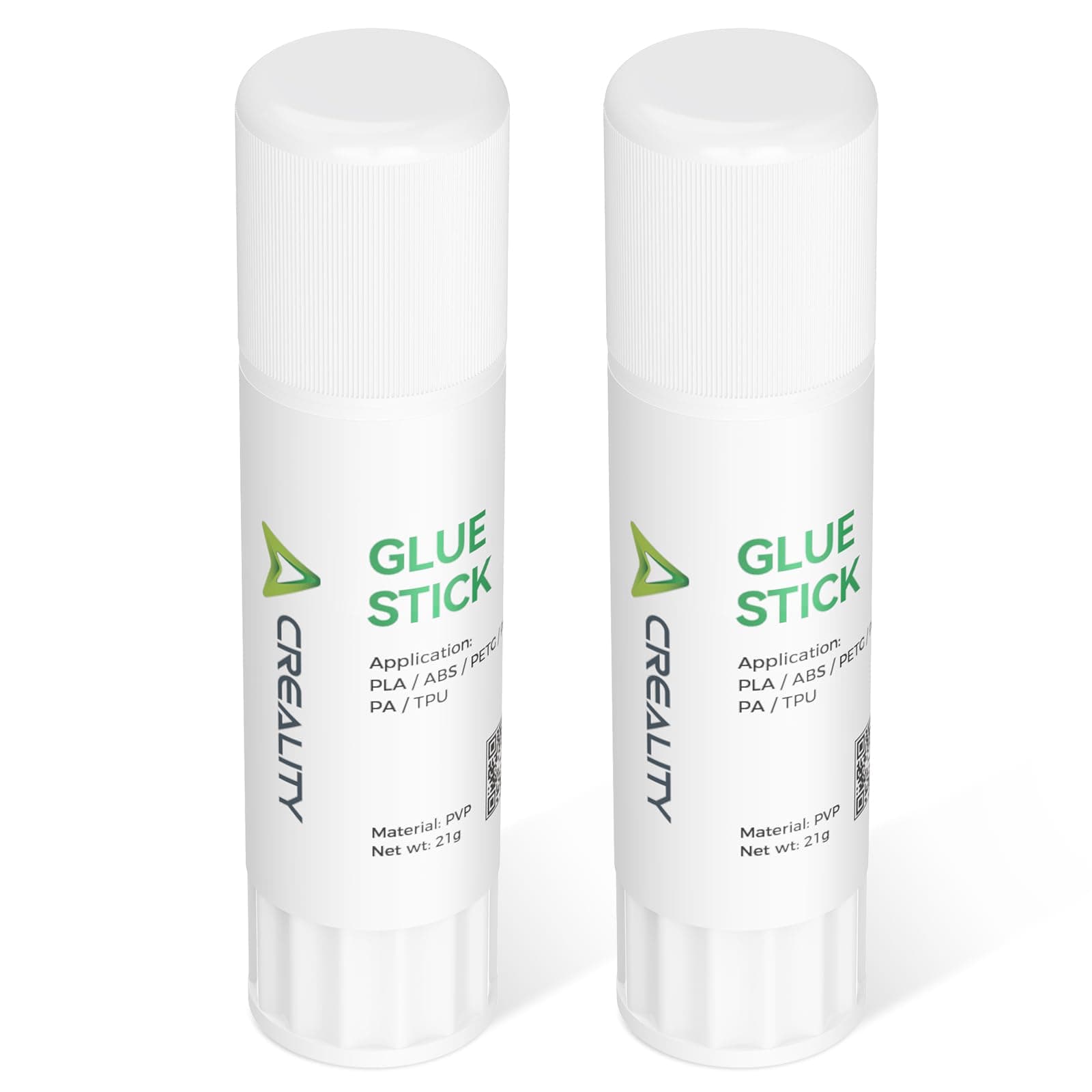 3D Printer Glue Sticks for Hot Bed Warping Reducing 3D Printer Bed Adhesive PVP Solid 3D Print Glue Stick 3D Gloop for PLA/ABS/PETG/PC/PA/TPU(Pack of 2)