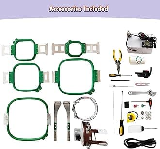 Commercial Embroidery Machine 15.7"x23.6" Embroidery Area Automatic 15 Needle Embroidery Machine Single-Head Industrial Embroidery with 10" Touch Screen for Hat, Shirt Clothes Embroidering
