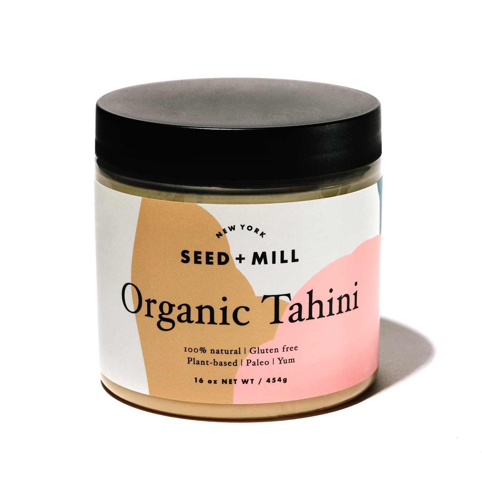 Seed + Mill - Tahini Sauce - Organic - Vegan, Kosher, Non-GMO, Keto, Paleo, Whole30, Gluten Free - Silky Smooth Texture - Great in Hummus, Dips, Dressings, on Falafel, and in Halvah - 16oz