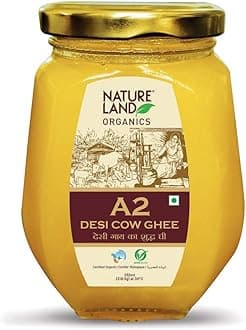 A2 Cow Ghee 350Ml - 100% Organic Desi Cow Ghee