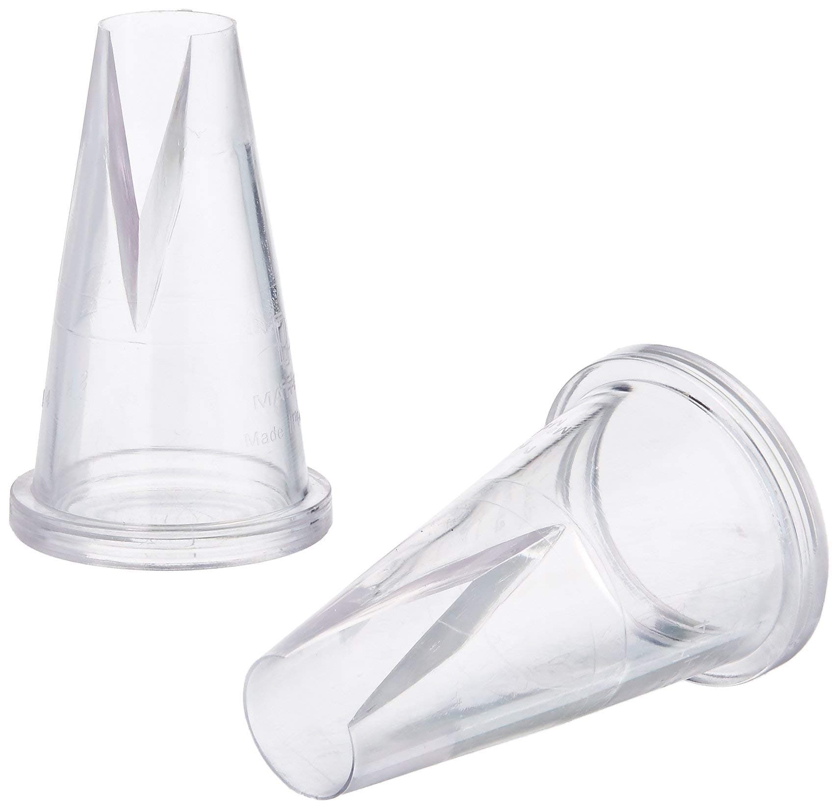 Matfer Bourgeat Polycarbonate Saint Honore Pastry Tips, 18/32", Pack of 2