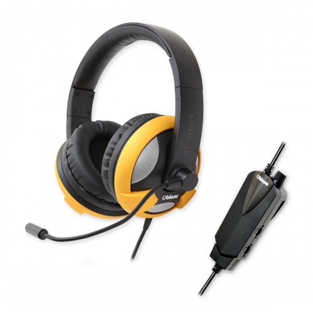 Oblanc UFO True 5.1 Sound USB Gaming Headset, Matte Yellow (OG-AUD63060)