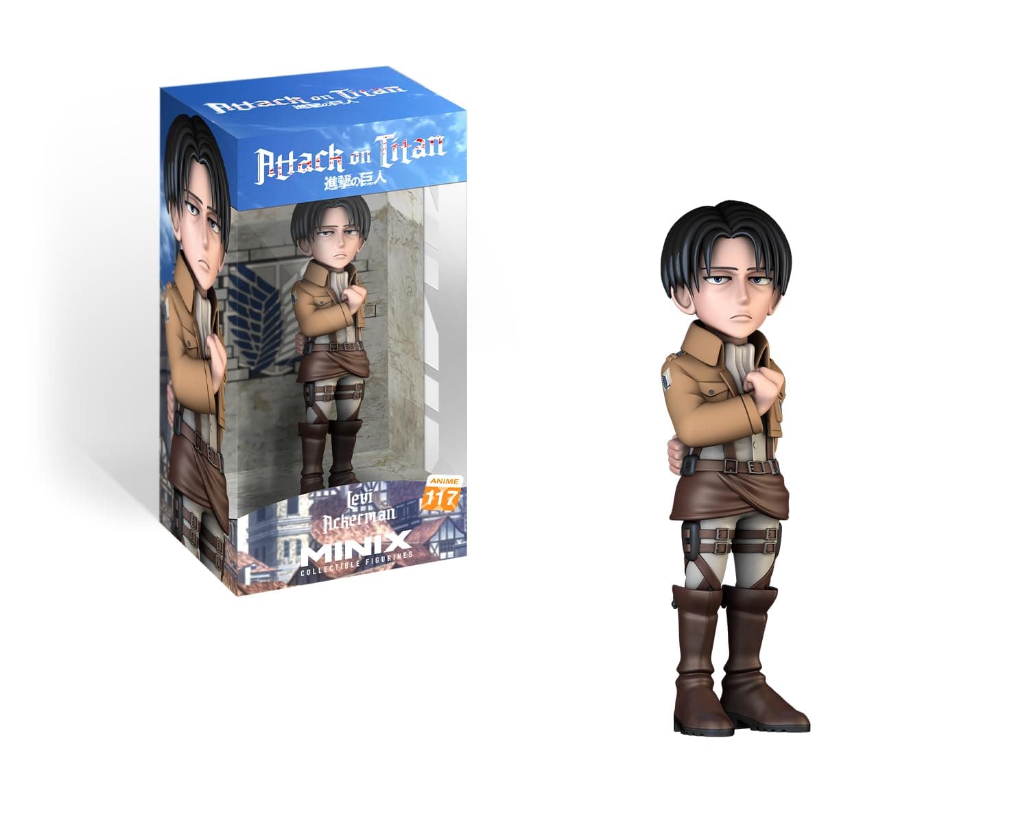 Attack on Titan Levi Ackerman Model | Collectable Levi Ackerman Figure | Bandai Anime Merchandise Range | Collectible Anime Icons Figures Make Great Gifts For Boys And Girls