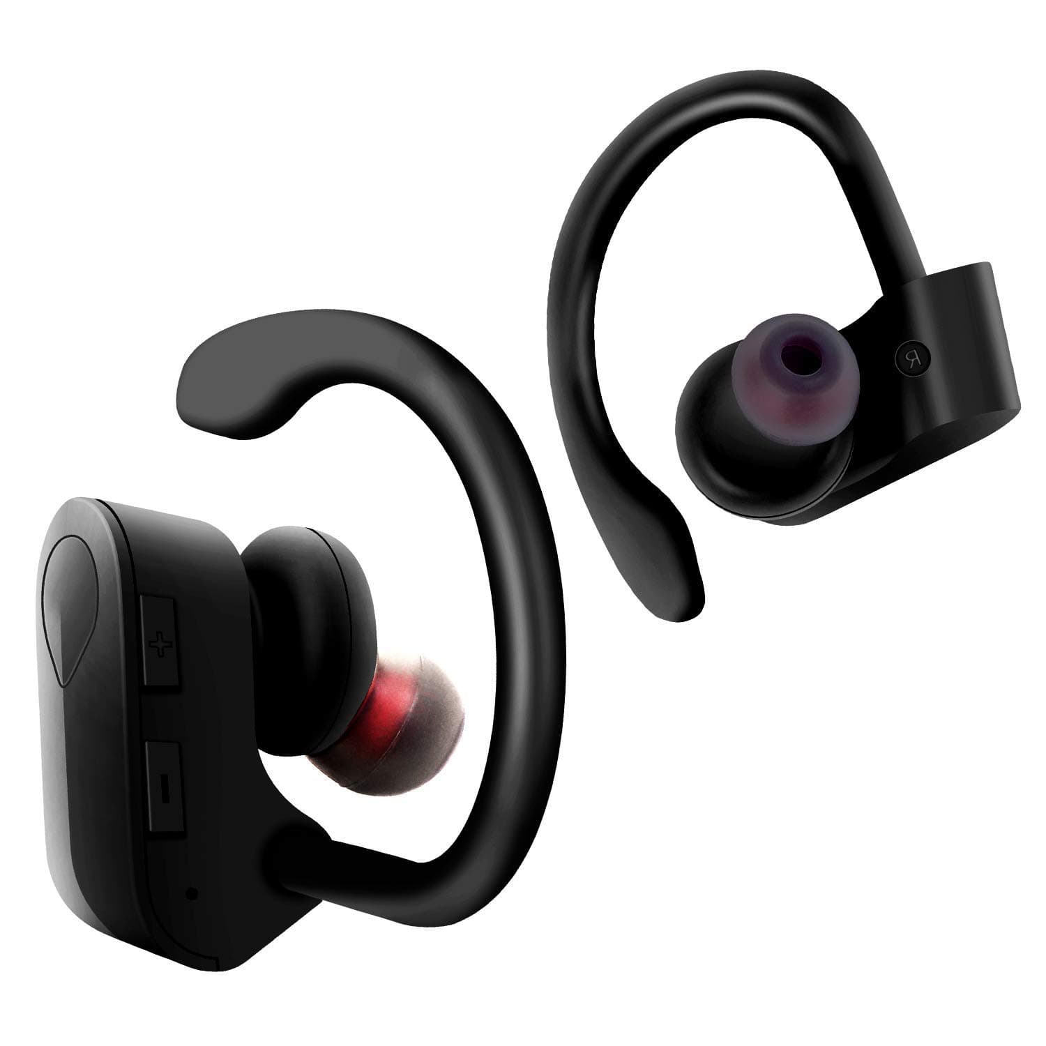 UUTZ Wireless Headphones Bluetooth, Bluetooth 5.0 Wireless Earbuds,Waterproof Wireless Sport Earphones w/CVC 6.0 Noise Cancelling Mic, Ergonomic Ear Hooks for Running Workout，iPhone,iPad,Samsung