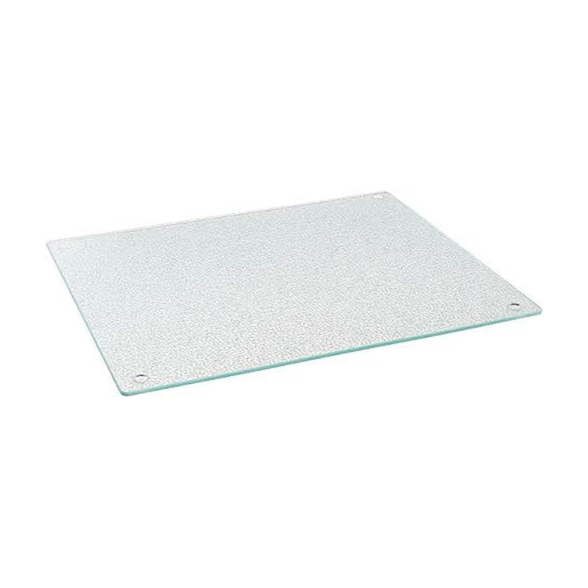 Farberware Glass Utility Cutting Board, 12" x 14", Clear