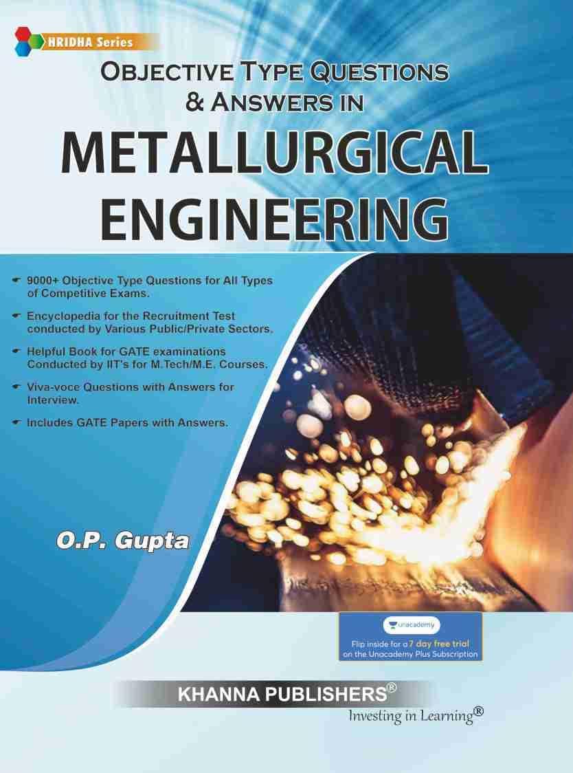Metallurgical Engineering Paperback – 1 January 1987