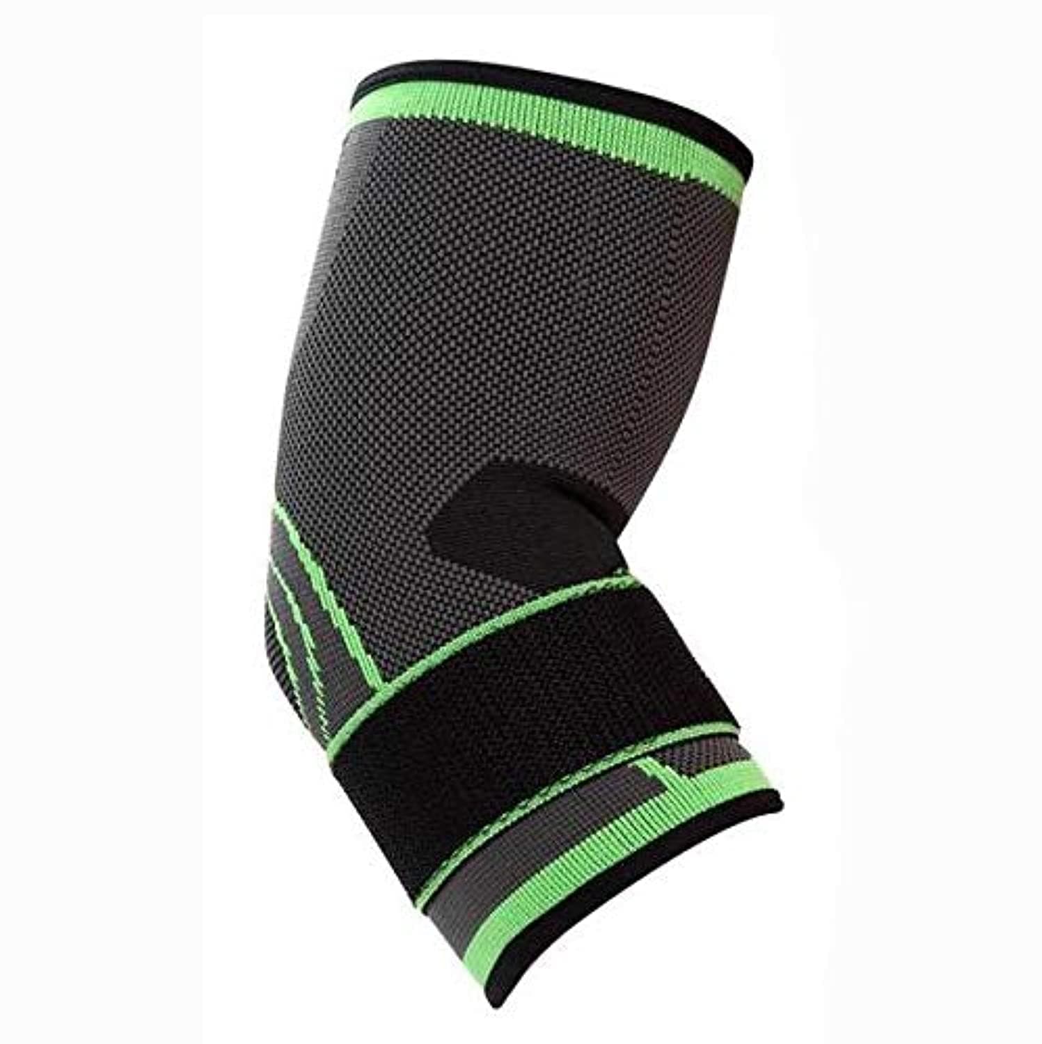 elbow Brace Compression Support Sleeve with Adjustable Strap for Tendonitis, Tennis elbow, Golfer's elbow, Arthritis, Basketball, Baseball, Football, Golf, Lifting
