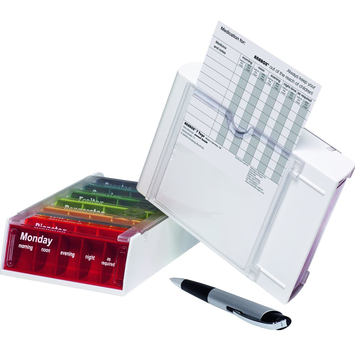 Anabox7 Days with Meditation Plan, Rainbow