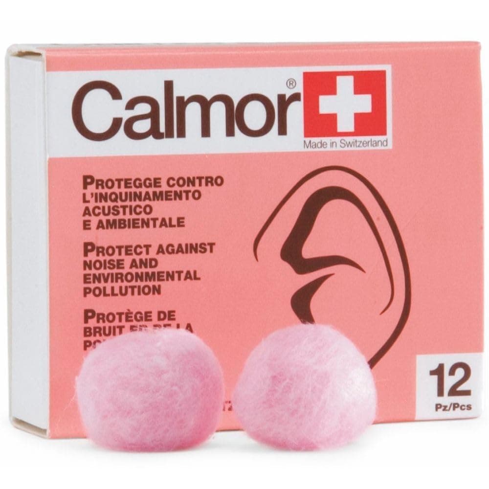 Calmor Wax Ear Plugs - 12 pieces