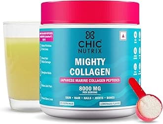 Mighty Collagen – With 8g Japanese Marine Collagen Peptides + 2mg Astaxanthin | Youthful Skin, Healthy Bones & Joints