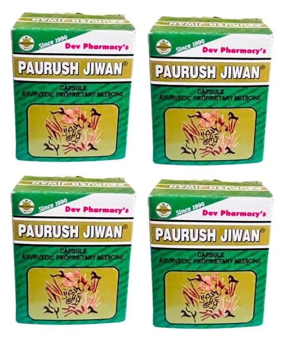paurush jiwan capsule Pack of 4