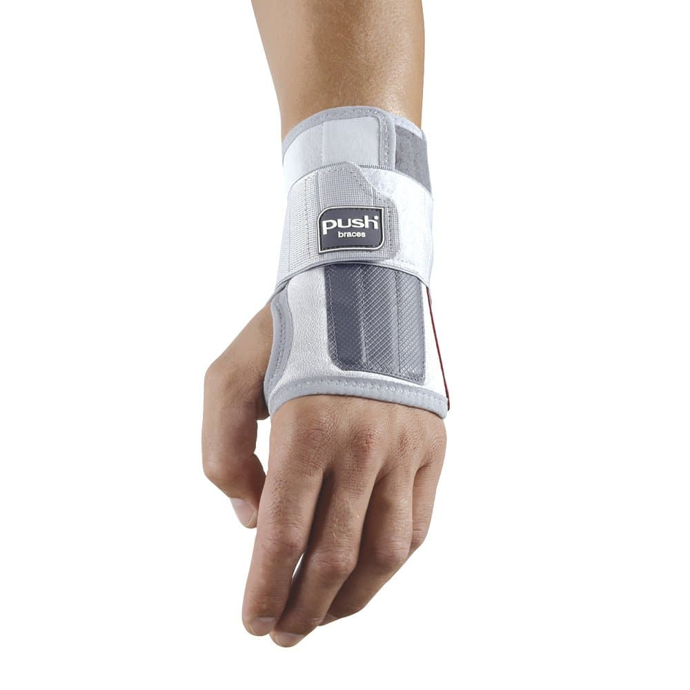- PUSH Med Wrist Brace – Sleek Wrist Support with Maximum Immobilization Commonly Used as a Carpal Tunnel Night Splint for Sleeping (Right Size 3)