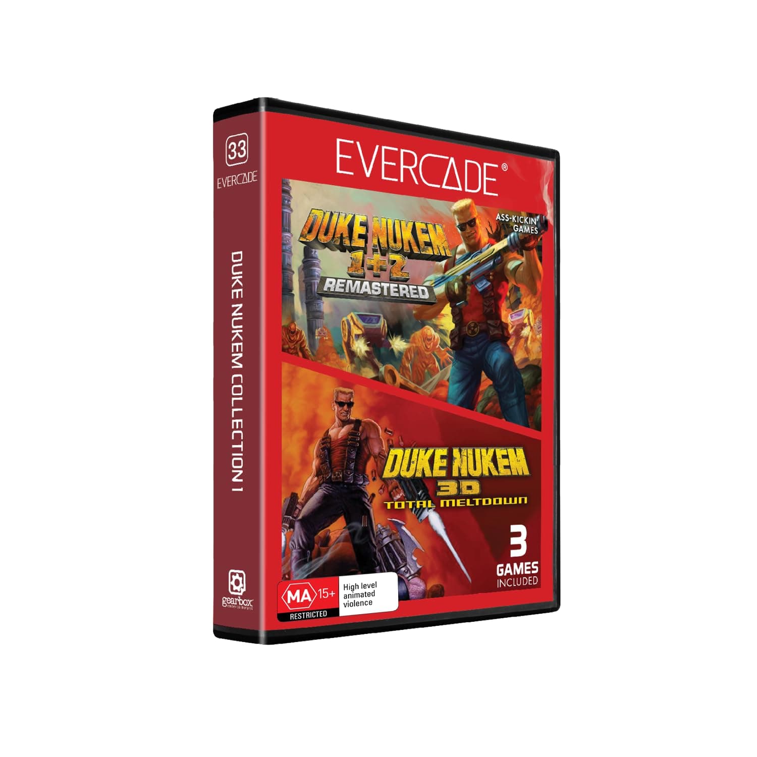 Blaze Evercade Duke Cartridge 1