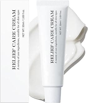 345 Relief Cream - Face Cream For Women - Face Moisturizer For Repair Damage Skin - Barrier Repair Cream Soothing For Most Skin Type - Face Cream For Mature Skin 50 ML