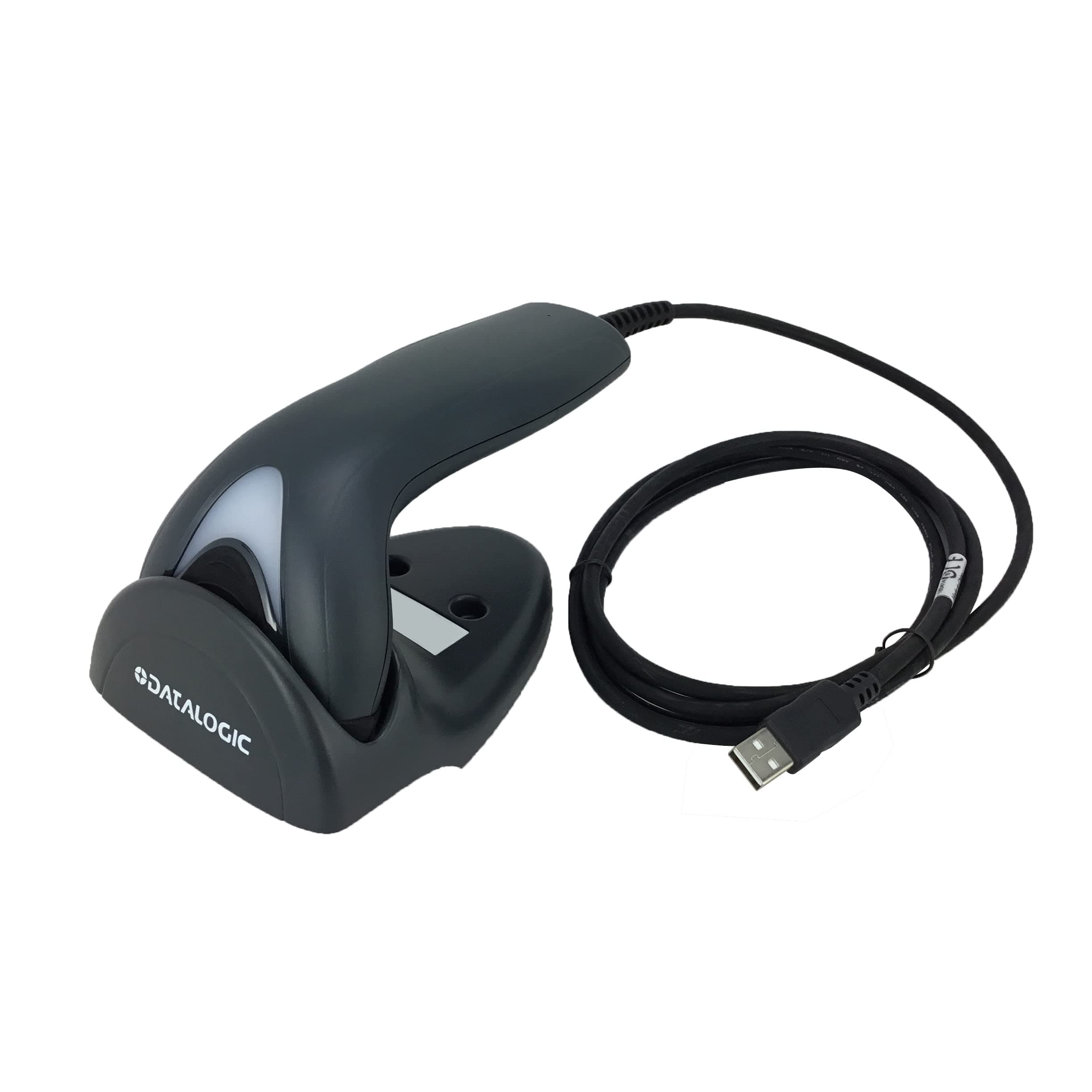 Gryphon Touch TD1120 Handheld Corded 1D Barcode Scanner/Linear Imaging Contact Reader, Includes Hands- Stand/Holder and USB Cable, (TD1120-BK)