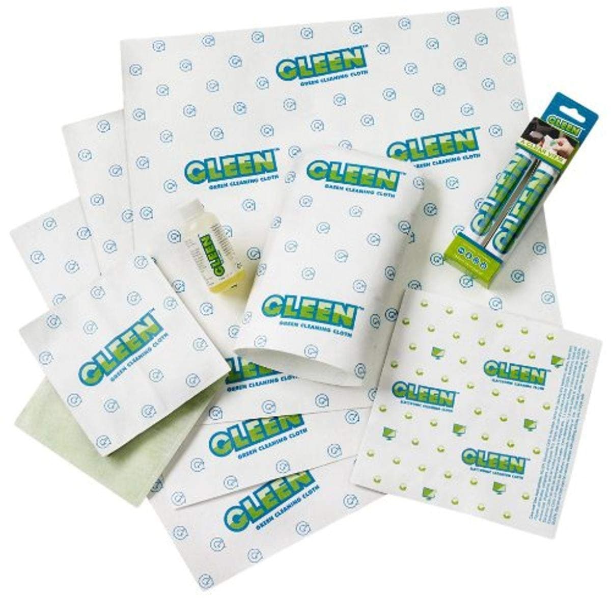 GLEEN 3834 Package Bonus Pack, Green and White