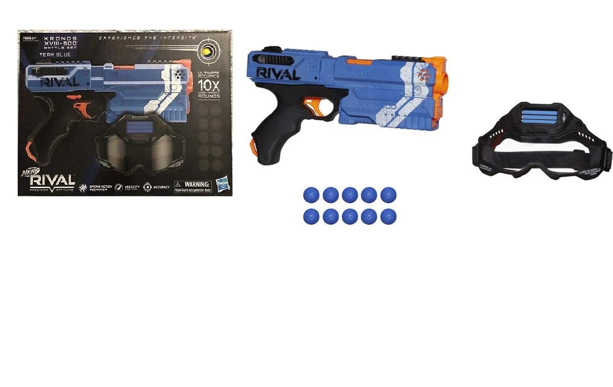 Nerf Rival Kronos XVIII-500 Battle Set (Blue)