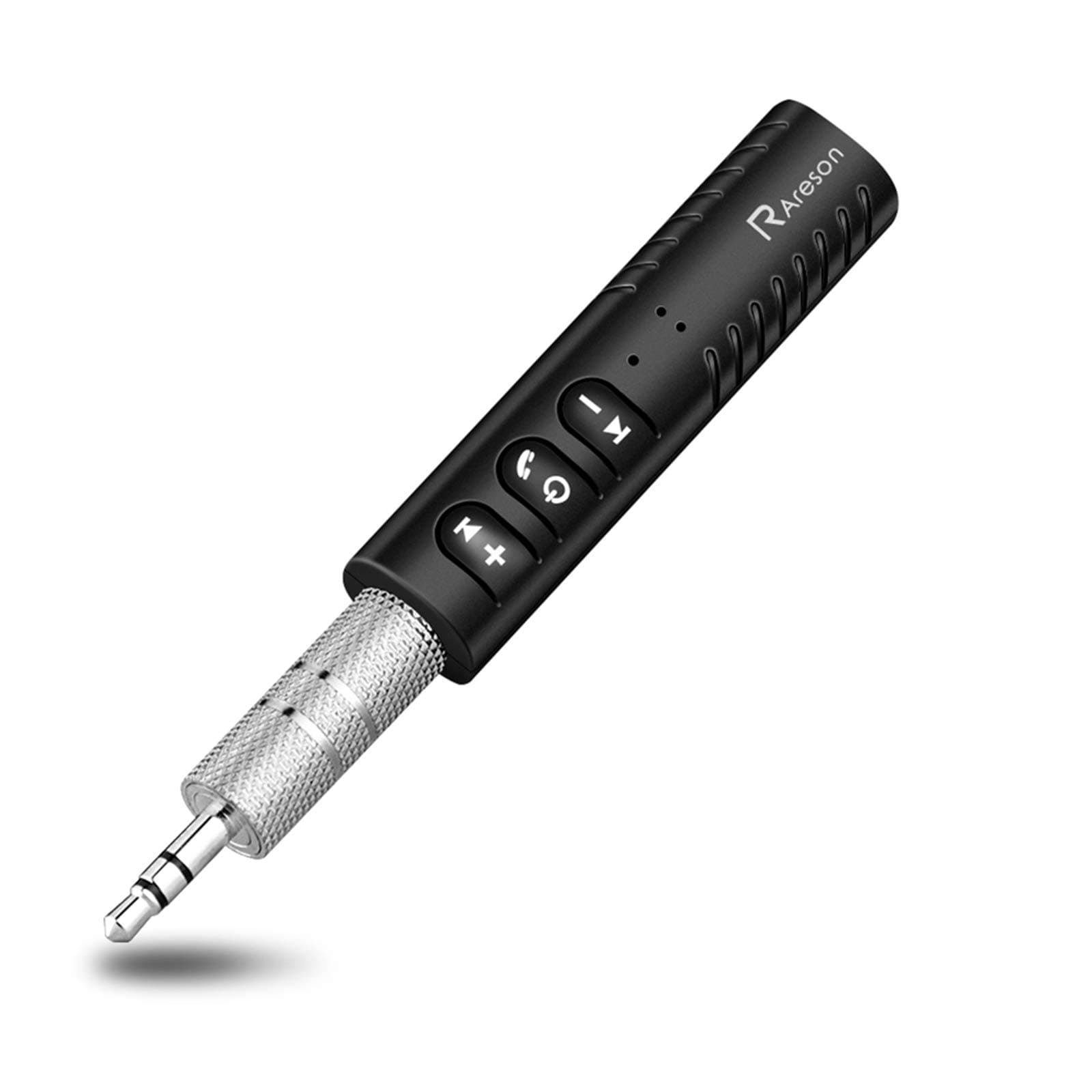 Mini Bluetooth Receiver, Areson Portable Bluetooth 4.1 Car Aux Adapter Receiver 3.5 mm Jack Hands-Free Car Kits Wireless Audio Adapter for Headphones, Car, Home Stereo Output