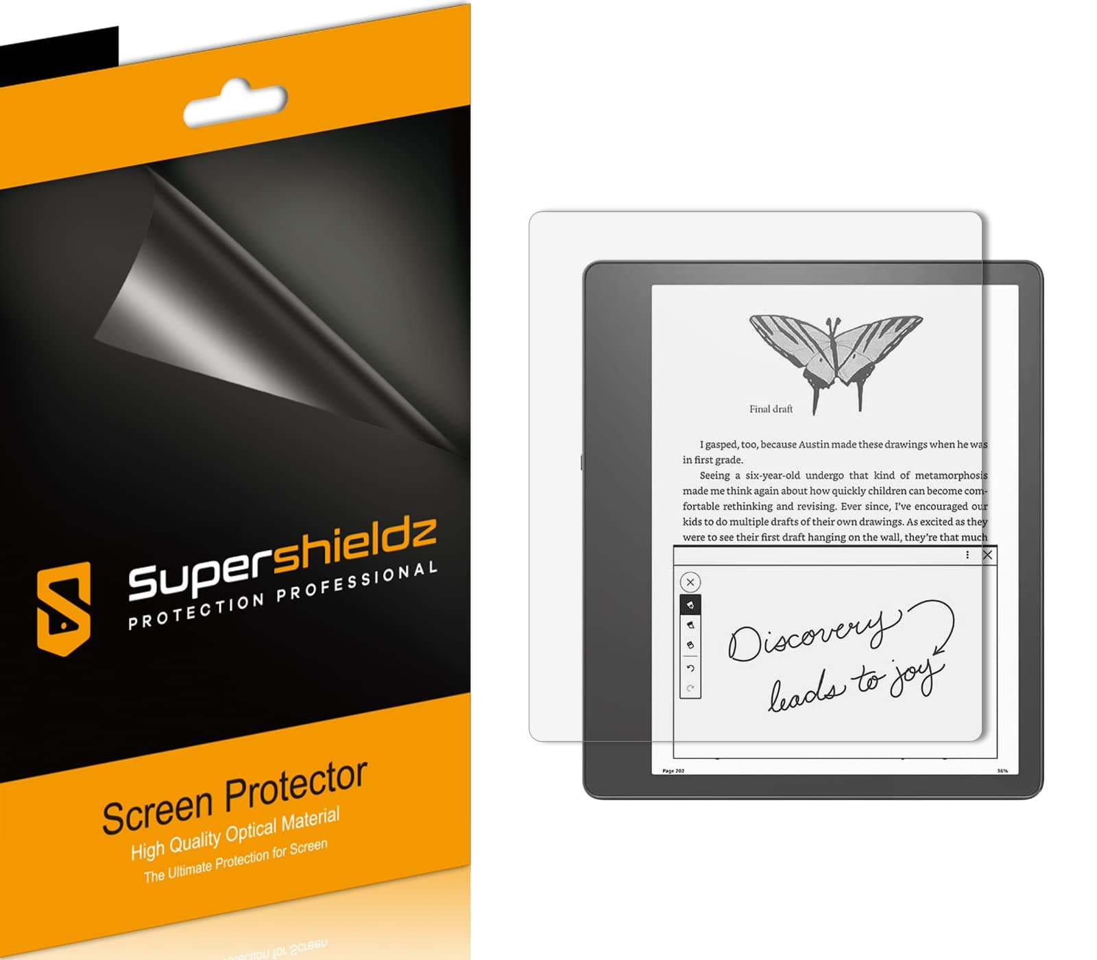 Supershieldz (3 Pack) Anti-Glare (Matte) Screen Protector Designed for Kindle Scribe 10.2 inch (1st Generation - 2022 Release)